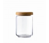 650ml Pop Jar W/Wooden Lid